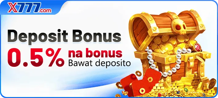 Deposit Bonus 0.5% every deposit