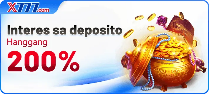 x777 interest deposit 200%